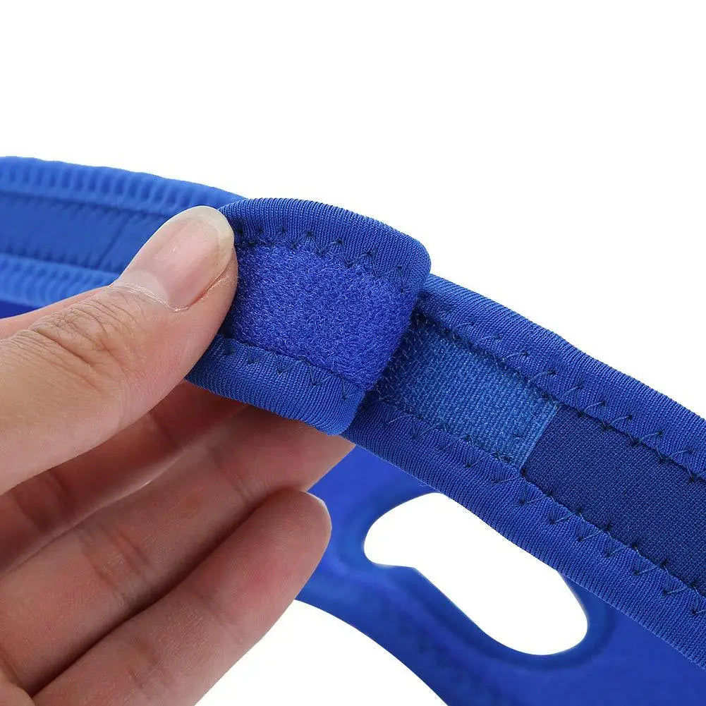 Nueva correa antironquidos de neopreno, cinturón antironquidos, solución para la apnea de la mandíbula, soporte para dormir, cinturón para la apnea, herramienta ajustable para el cuidado del sueño
