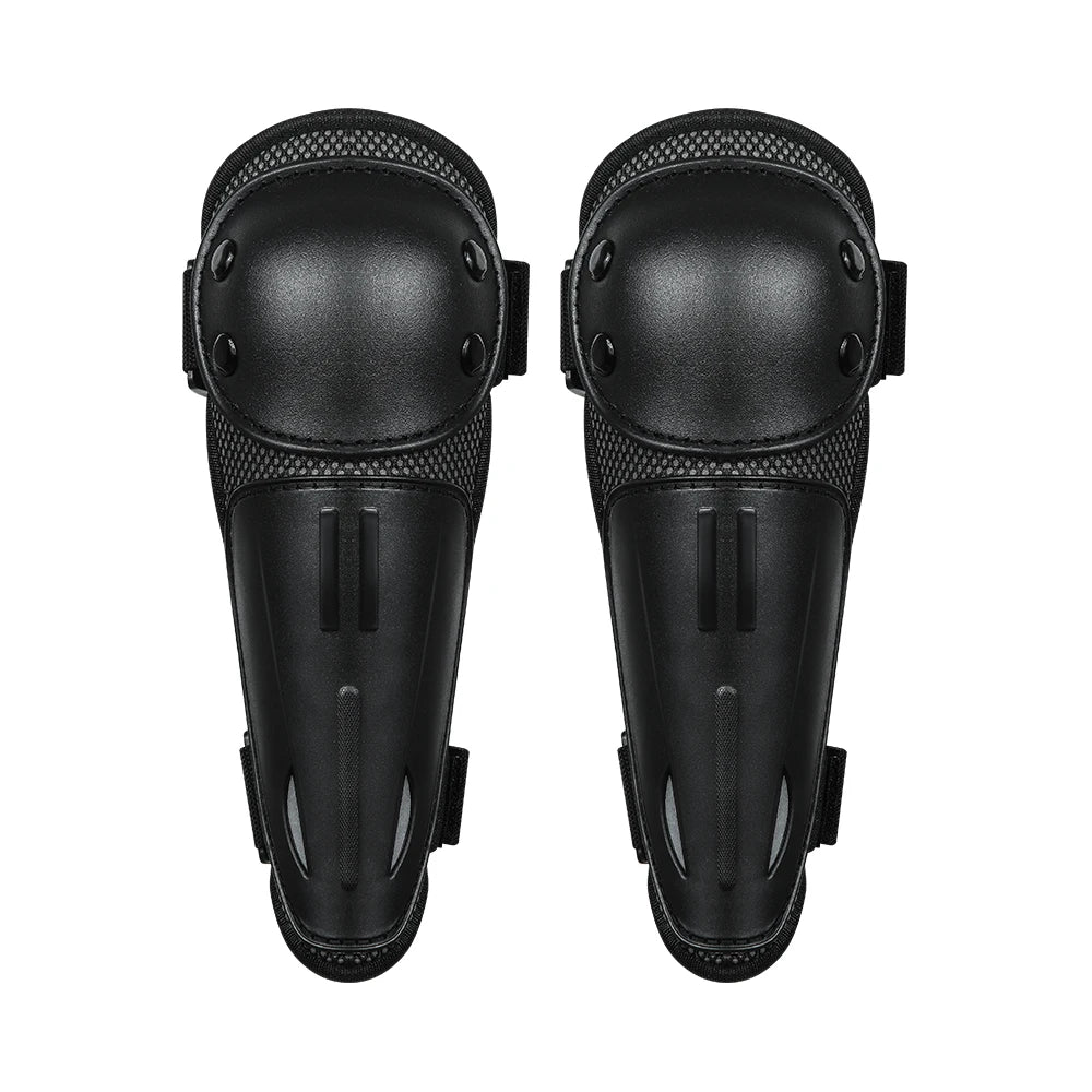 WOSAWE Ensemble de protections pour enfants, quatre genouillères, coudières, protège-coudes, pour enfants, jeunes, VTT, moto, motocross