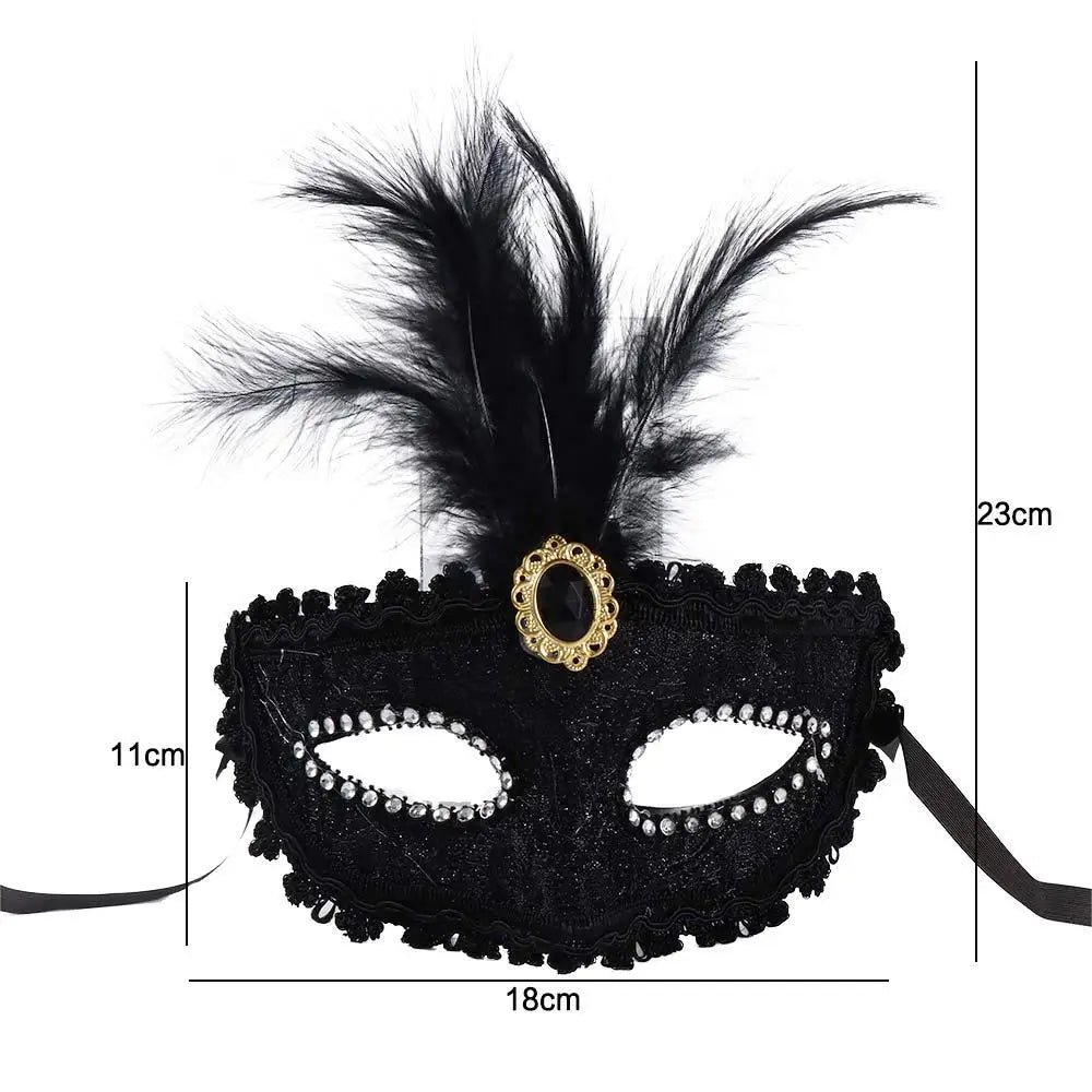 Máscara de bailarina, disfraz de carnaval, accesorios para mujeres y hombres, máscara de media cara de Halloween, máscaras para fiestas de graduación, accesorios de cosplay para fiestas