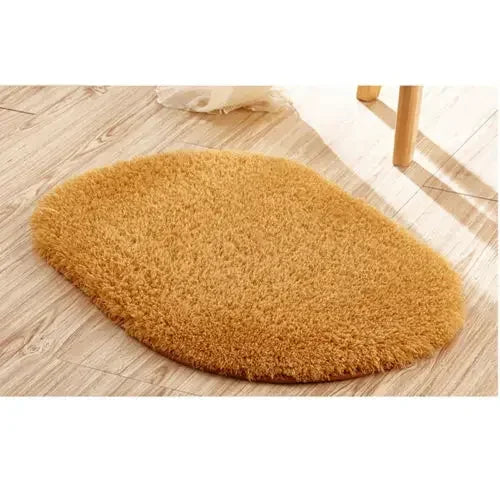 Alfombrillas de baño antideslizantes de cachemir de 30 x 50 cm, alfombra de piso para inodoro, fuerte absorción de agua, alfombra suave para ducha, cocina, dormitorio, accesorios de baño