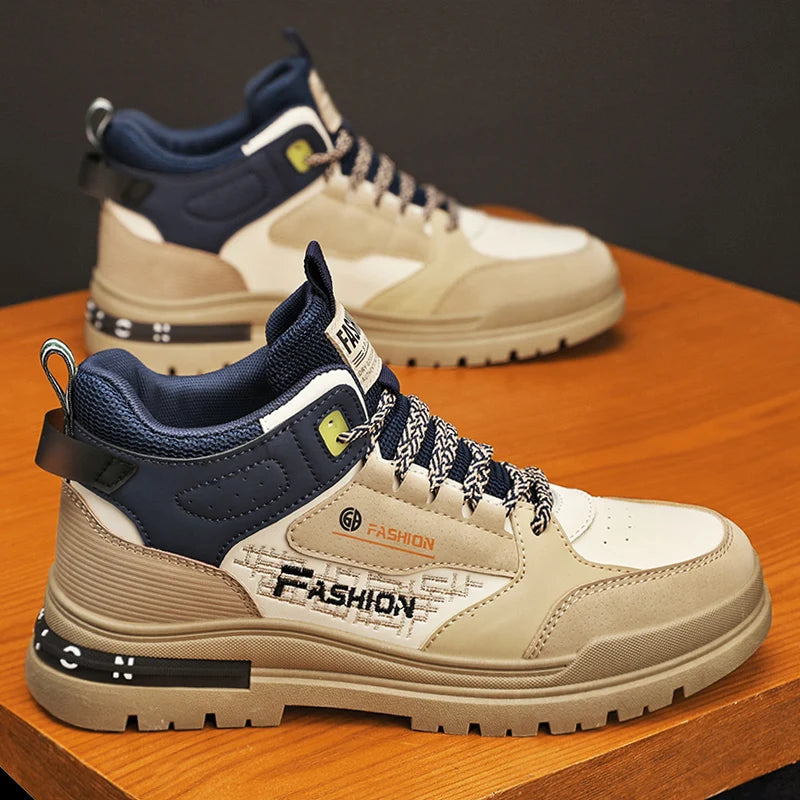 Zapatillas Casual Vulcanizadas para Hombre – Zapatos de Suela Blanda para Caminar y Exteriores