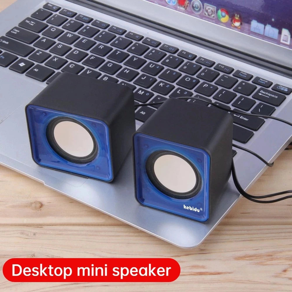 Altavoz de computadora para PC portátil de escritorio Caixa De Som Caja de sonido Sistema de audio de música Bocina Columna Acústica Columna Unidad amplificada