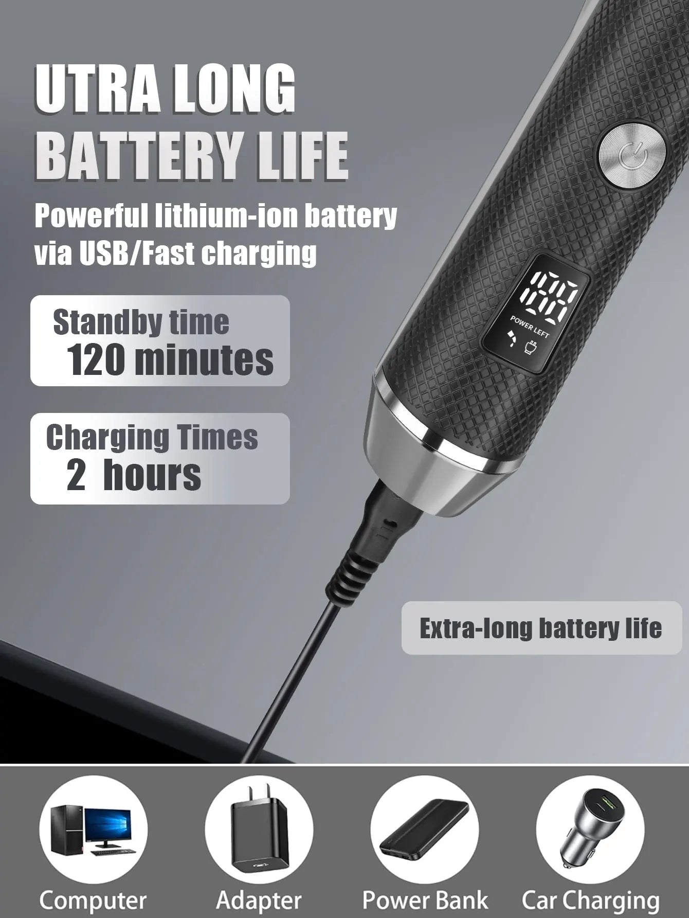 máquina cortapelos, cortadora de pelo profesional, recortadora de barba para barbería, afeitadora eléctrica para hombre, electrodoméstico