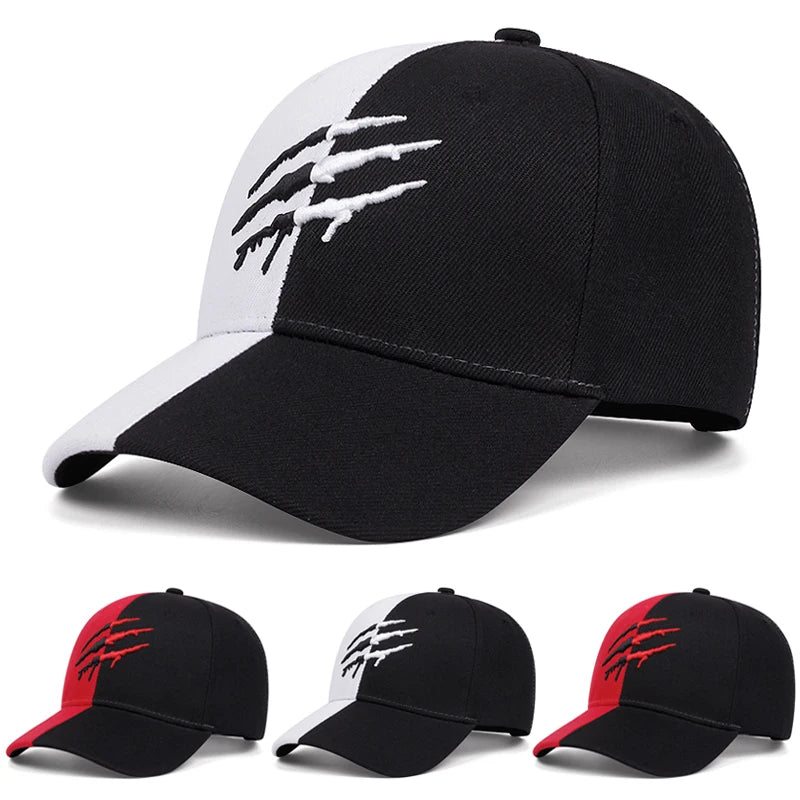 Gorra con huella de garra