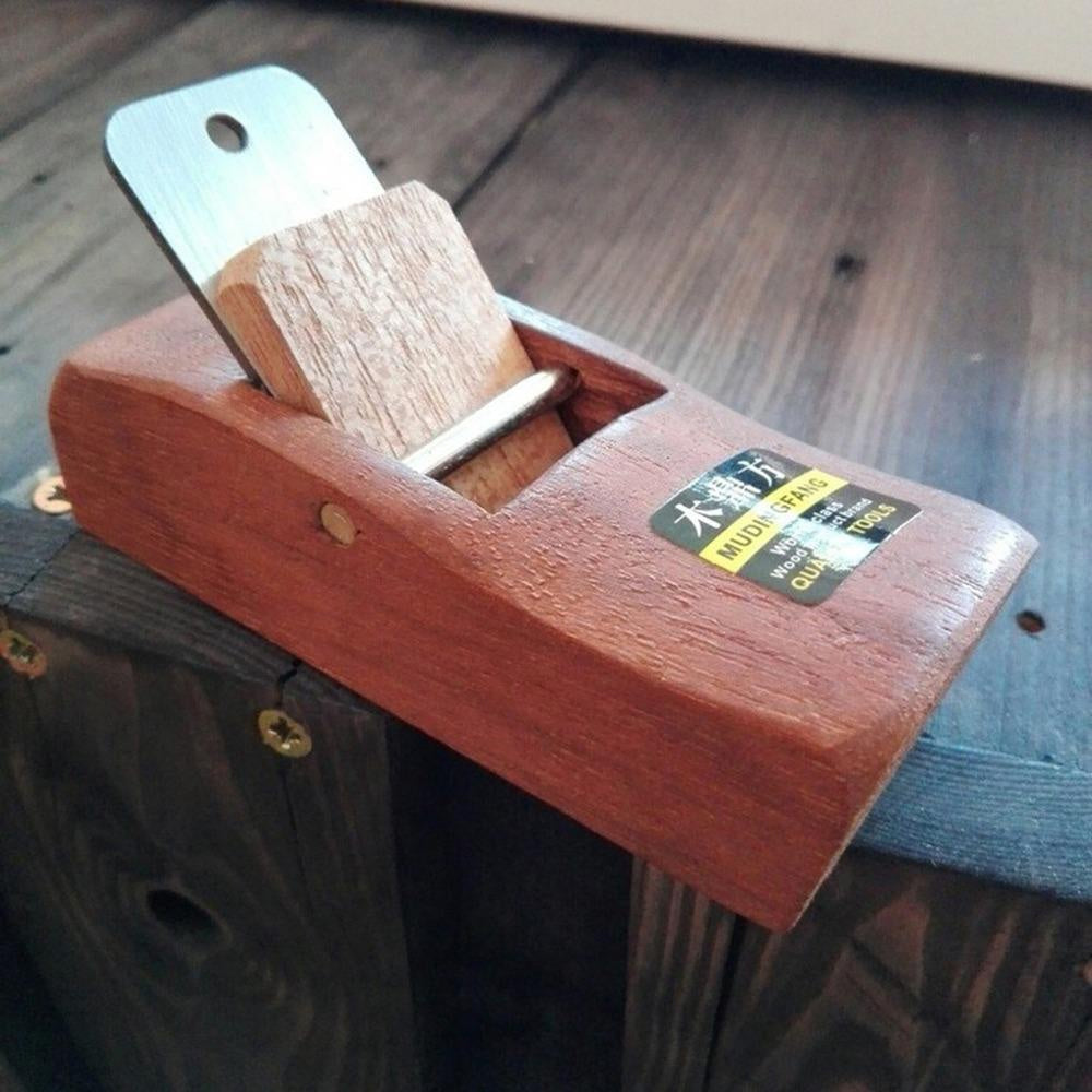 Cepilladora de carpintería, miniherramienta manual, cepillo de mano plano, borde inferior, regalo para carpintero, planos de madera eléctricos, herramientas de bricolaje para ensamblaje de cajas
