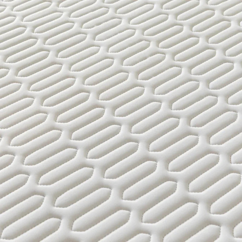 Parure de lit rafraîchissante avec taies d'oreiller en soie glacée et latex, housse matelassée respirante, literie d'été solide, confort et résistance à la chaleur