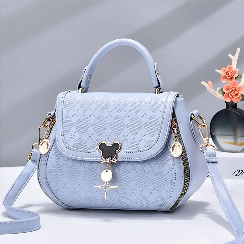 Women tote handbag bag for women shoulder bag sac a main femme luxury designer Genuine leather women's bag Bow Bucket bag