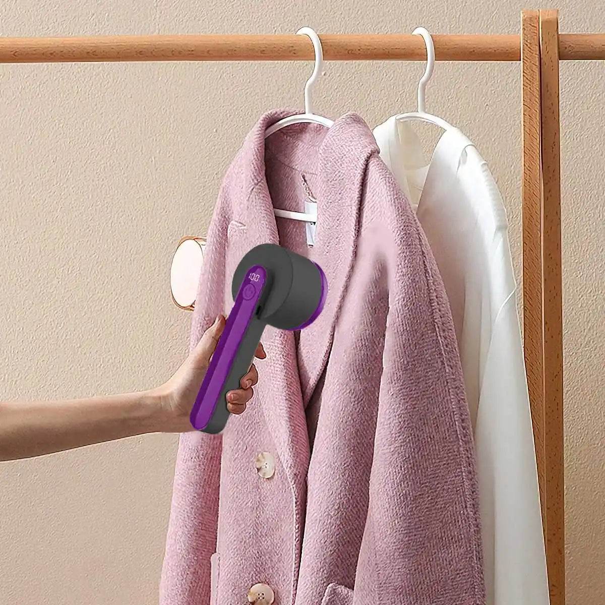 Épurateur de peluches électrique