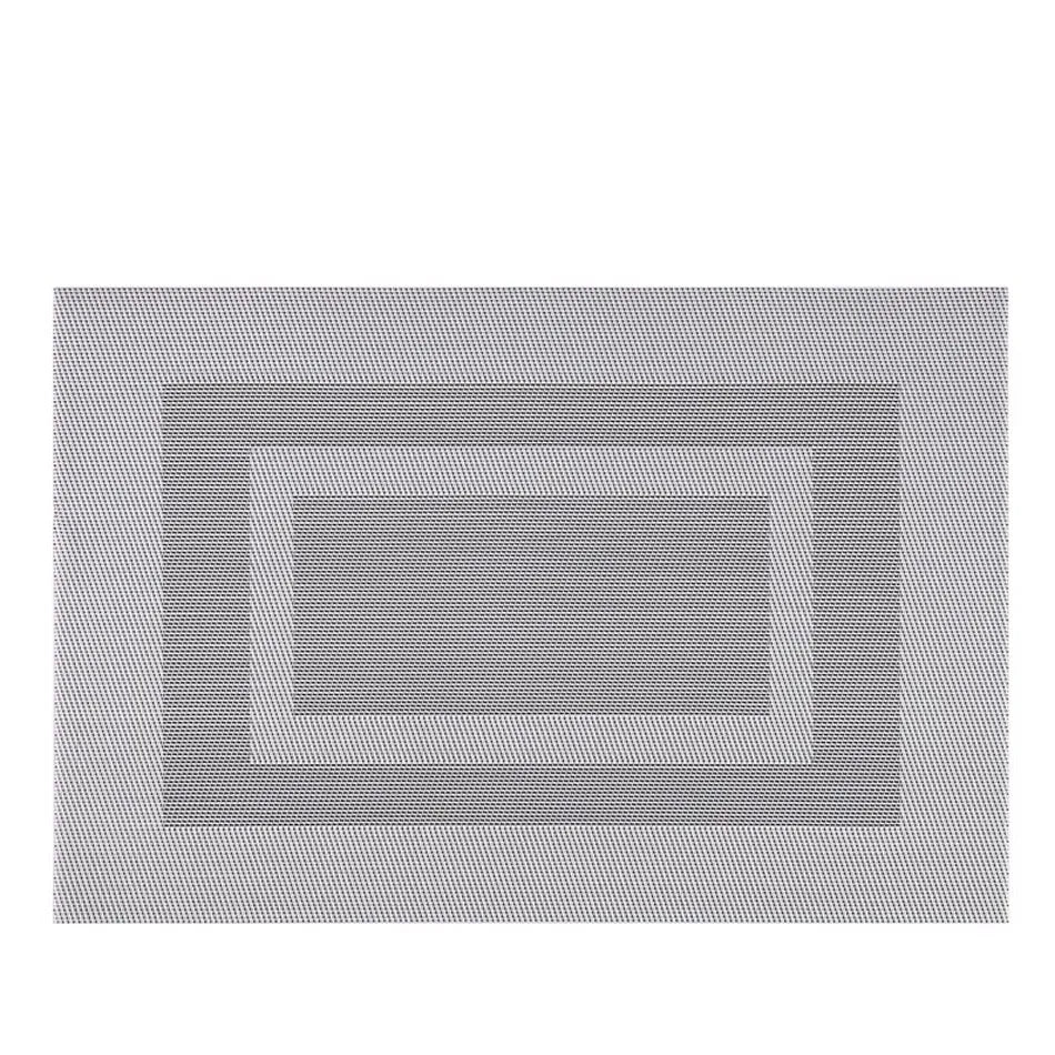 Placemats for Dining Table PVC Bamboo Pattern Table Mats Multiple Colors Non-Slip Heat Resistant Washable Easy to Clean