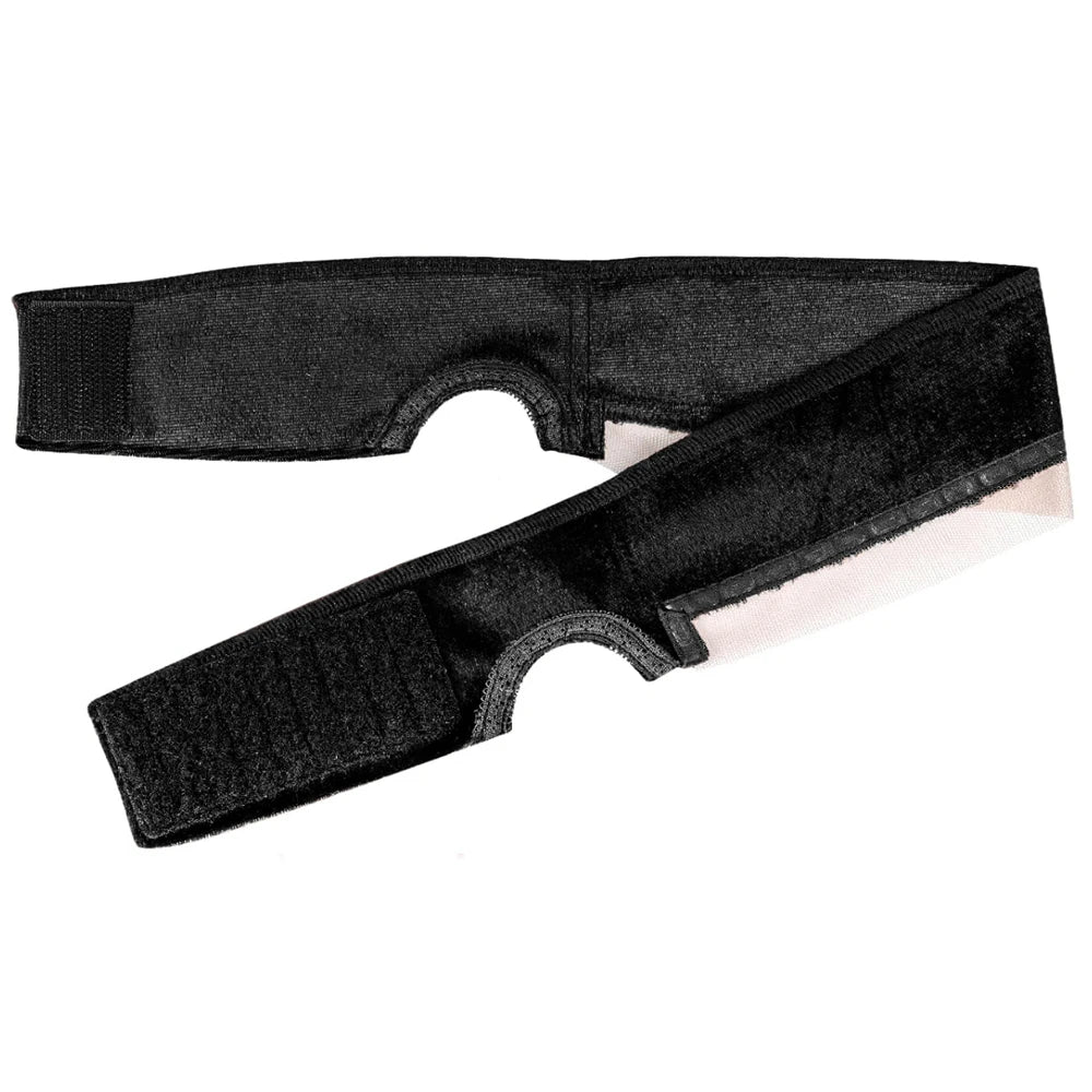 Bandeau antidérapant en dentelle pour perruques pour femmes, avec découpes d'oreille et bord en dentelle naturelle, 1 pièce