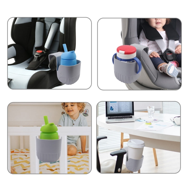 Bandeja Organizadora de Bebidas y Vasos para Coche, para Bebés, Soporte para Vasos, Botellas de Agua, Accesorio para Coche