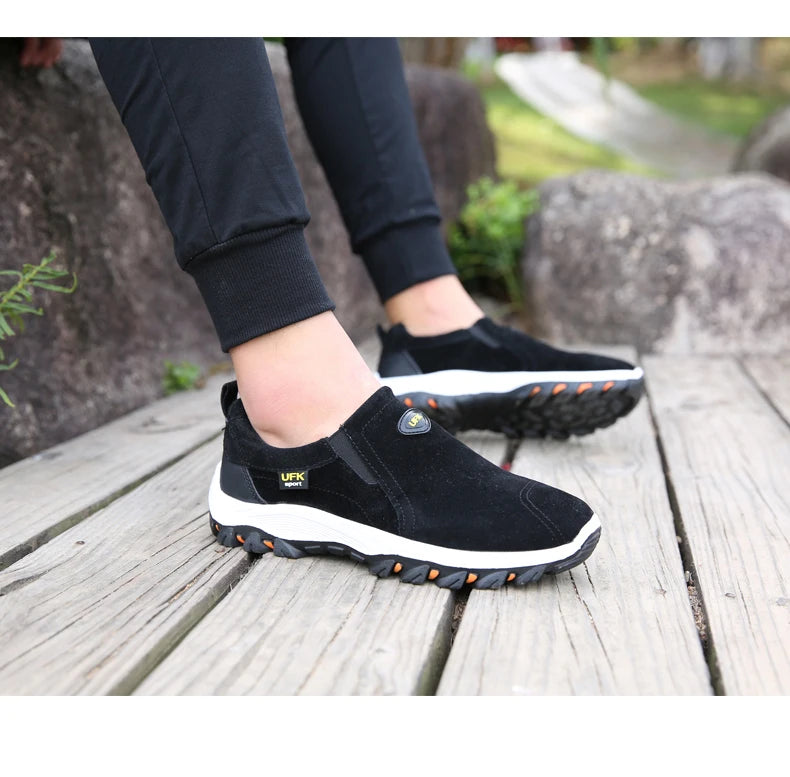 Zapatillas de exterior para hombre, calzado deportivo para caminar, calzado cómodo para hombre, calzado para escalar y senderismo para hombre