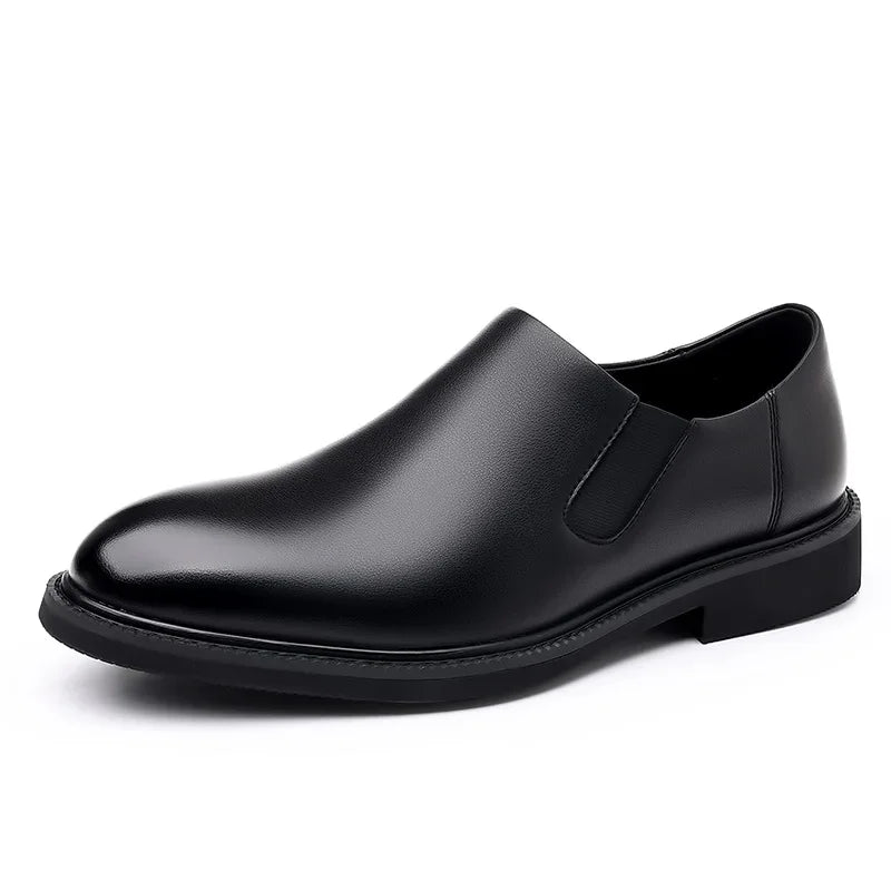 Zapatos formales italianos para hombre, zapatos de vestir de negocios de cuero para boda, zapatos Oxford para hombre, zapatos de oficina Scarpe Uomo Eleganti