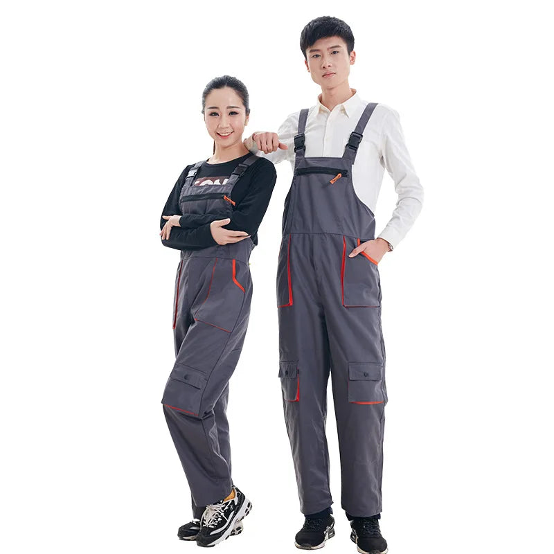 Work Overall Uniform Men Women Working Coveralls Welding Suit Car Repair Workshop Mechanic Plus Size Clothes