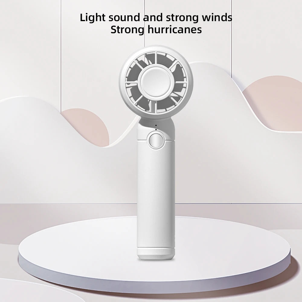 USB Mini Fan Rechargeable Mini Fan Portable Handheld Cooling Fan for Office Travel outdoor camping