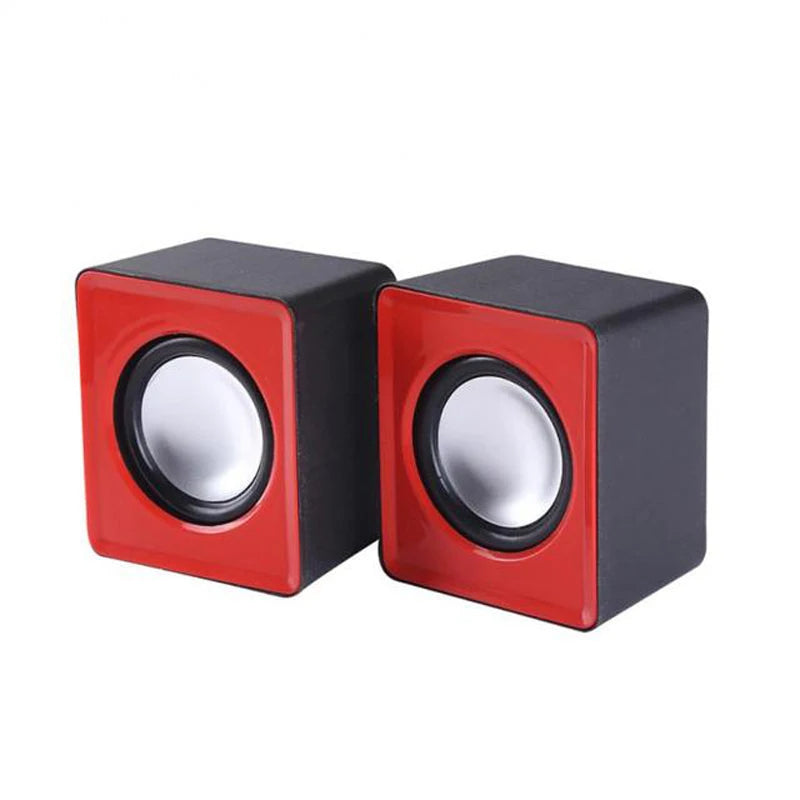 Altavoz de computadora para PC portátil de escritorio Caixa De Som Caja de sonido Sistema de audio de música Bocina Columna Acústica Columna Unidad amplificada