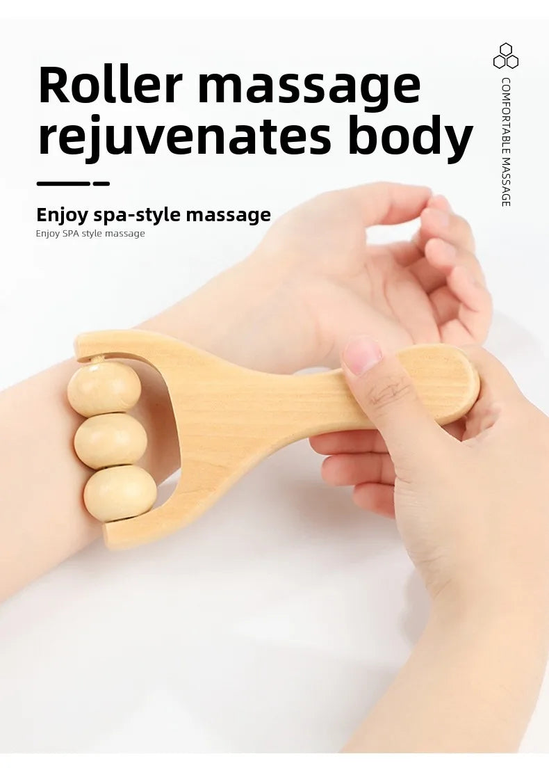 Kit de herramientas de masaje facial de madera, juego de herramientas para esculpir la cara, masajeador facial para el cuidado de la piel, ventosas, rodillo facial para contornear