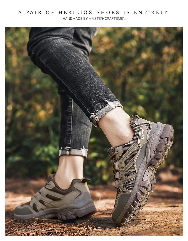 Zapatillas de Senderismo para Mujer y Hombre, Zapatos de Trekking al Aire Libre, Botas de Escalada, Acampada, Antideslizantes, Impermeables, para Caminar, Correr y Entrenar