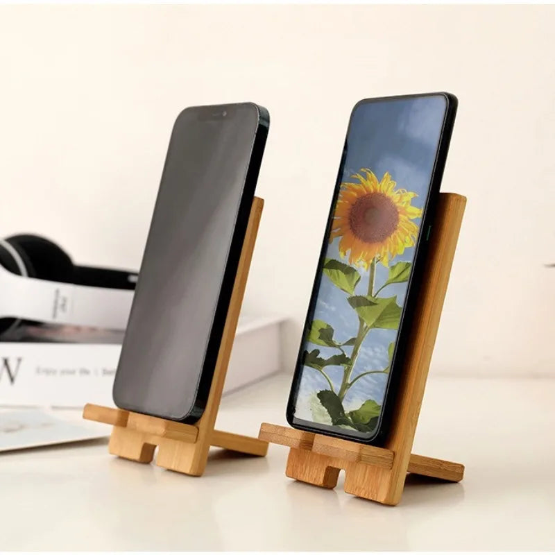 Soporte para teléfono - Base multiángulo para escritorio, mesita de noche, carga universal para teléfonos inteligentes y tabletas pequeñas