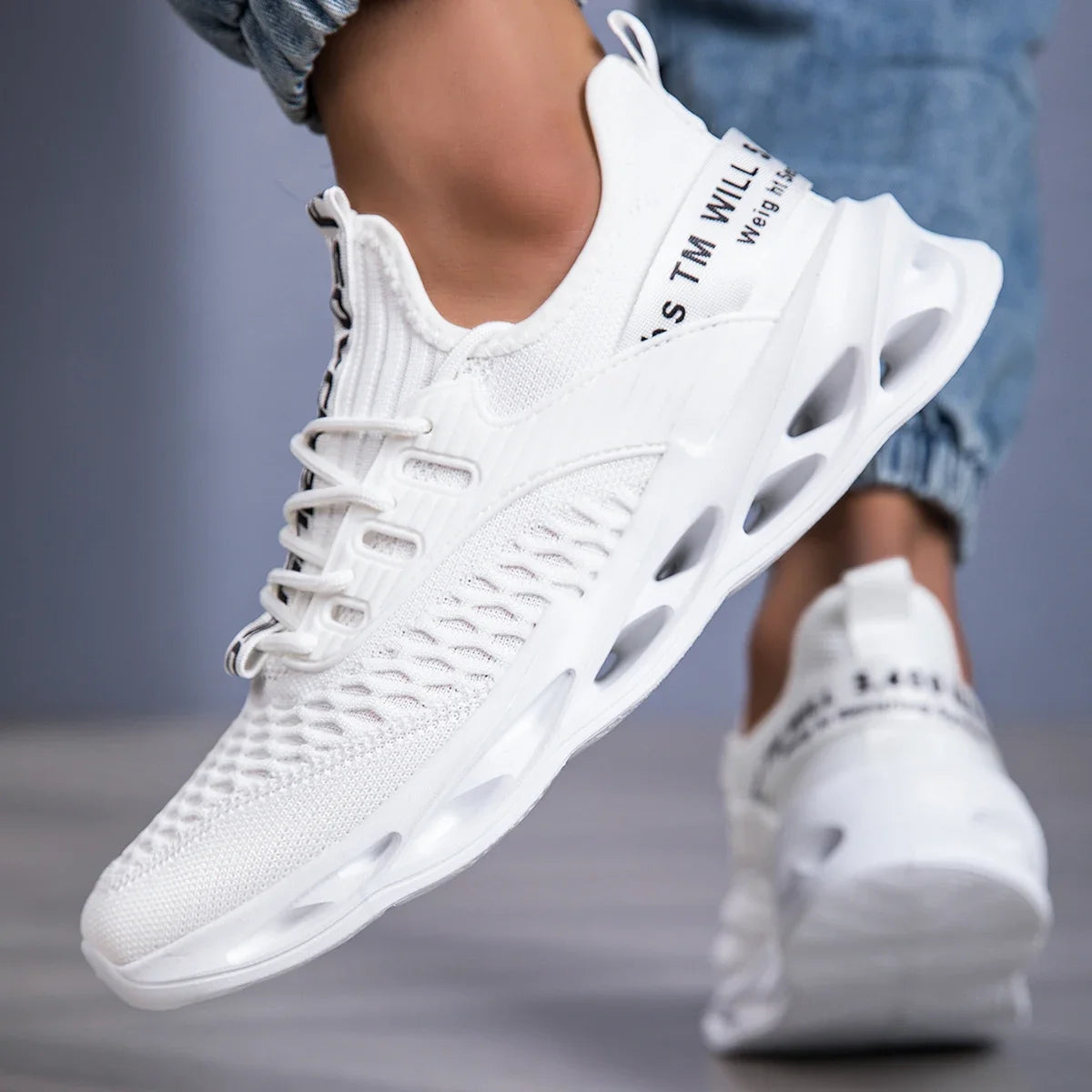 Zapatillas deportivas YRZL para mujer, zapatillas de correr transpirables y cómodas, zapatillas de alta calidad para hombre, zapatillas ligeras para mujer