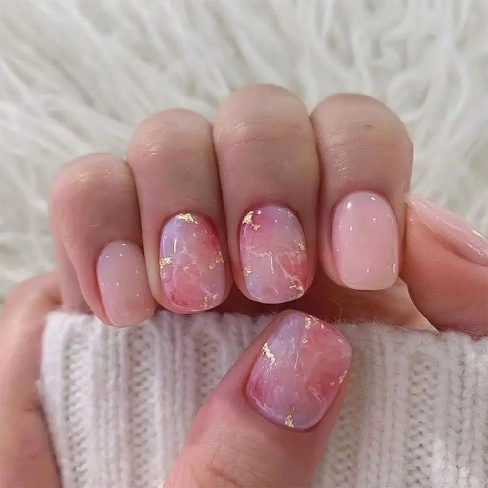 Uñas francesas azules