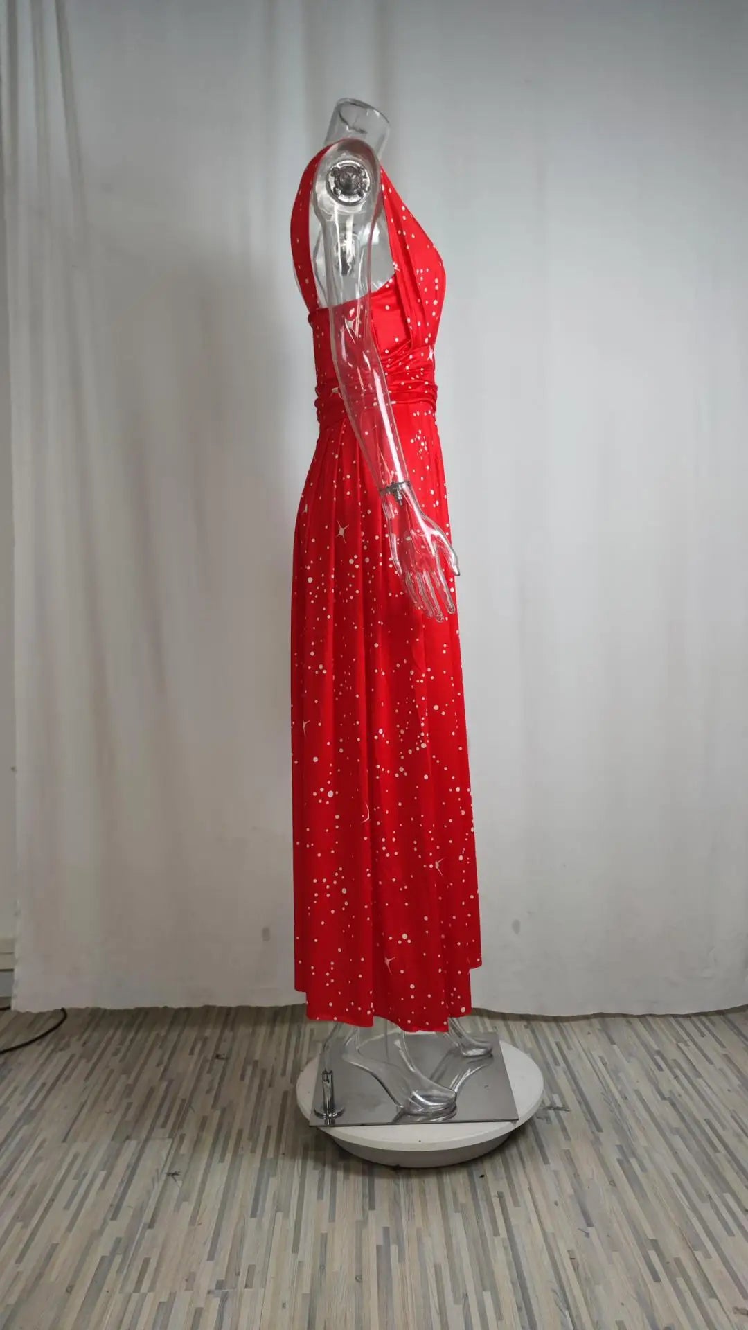 Vestidos de Noche Sexys para Mujer Elegantes Rojos Cóctel Fiesta Chic Gala Graduación Lujo Ocasión Formal Vestido de Dama de Honor