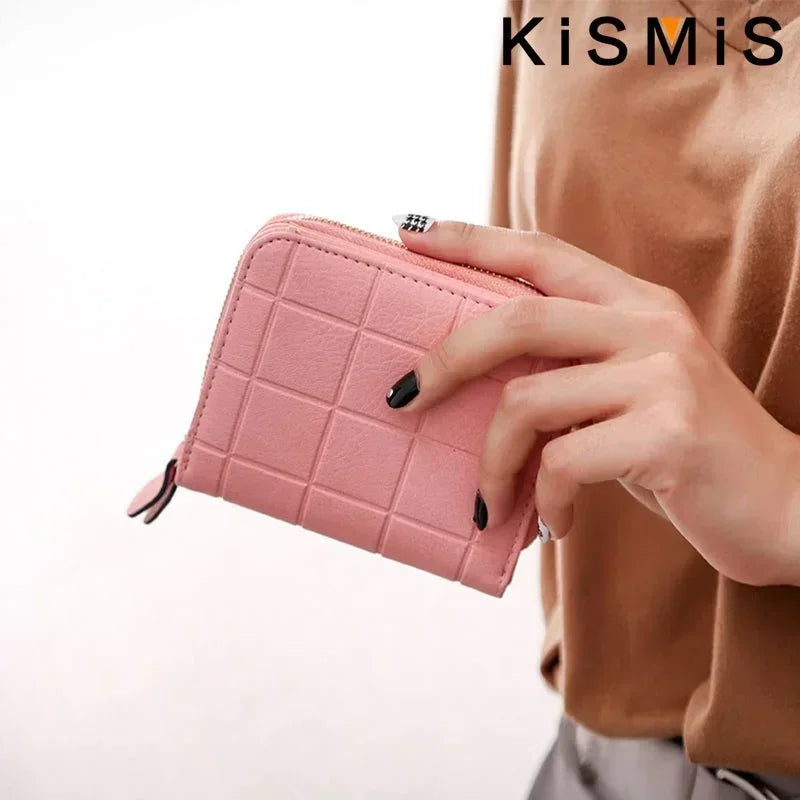 Wallets for Women Kawaii Cute Wallet Luxury Designer Lady Wallet Pink Purse Womens Wallet Small Women Leather Holder Coin Purses