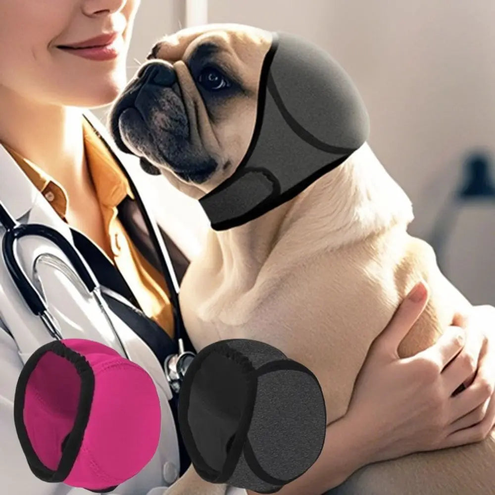 Noise Reduction Dog Ear Covers Anti-noise Adjustable Dog Calming Earmuff Waterproof Hearing Protection Pet Ear Muffs Thunder
