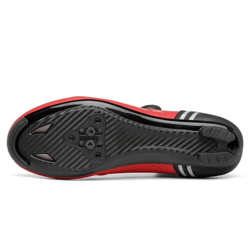 Zapatillas de Ciclismo de Velocidad, Zapatillas de Ciclismo de Carretera para Hombres y Mujeres, Zapatillas de Ciclismo de Ruta, Zapatillas de Ciclismo de Carreras Autoblocantes para Shimano