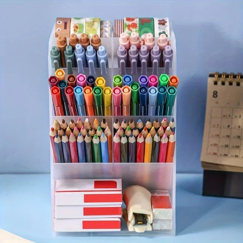pot à stylos, organiseur à crayons, organiseur à stylos, organiseur de bureau, porte-papeterie, bac à crayons, organiseur à stylos