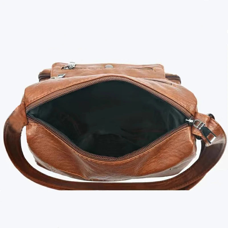 Neutral style rectangular bag for men and women, with wide capacity, casual and fashionable, single shoulder bag for traveling a