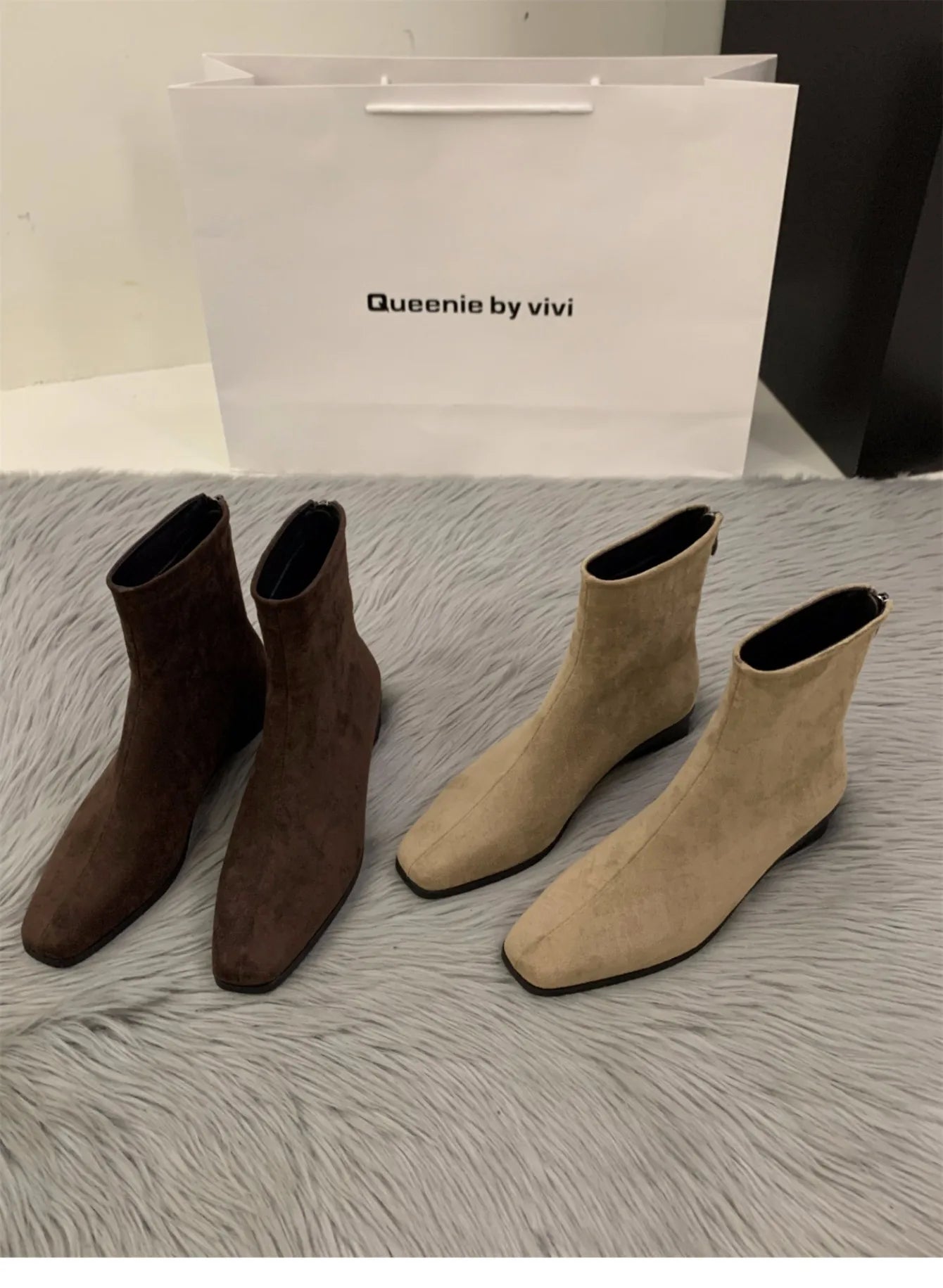 Women's Boots Autumn Luxury Elegant Casual Short Shoes Women's Low Heel Comfortable Short Outdoor Hiking Shoes for Women