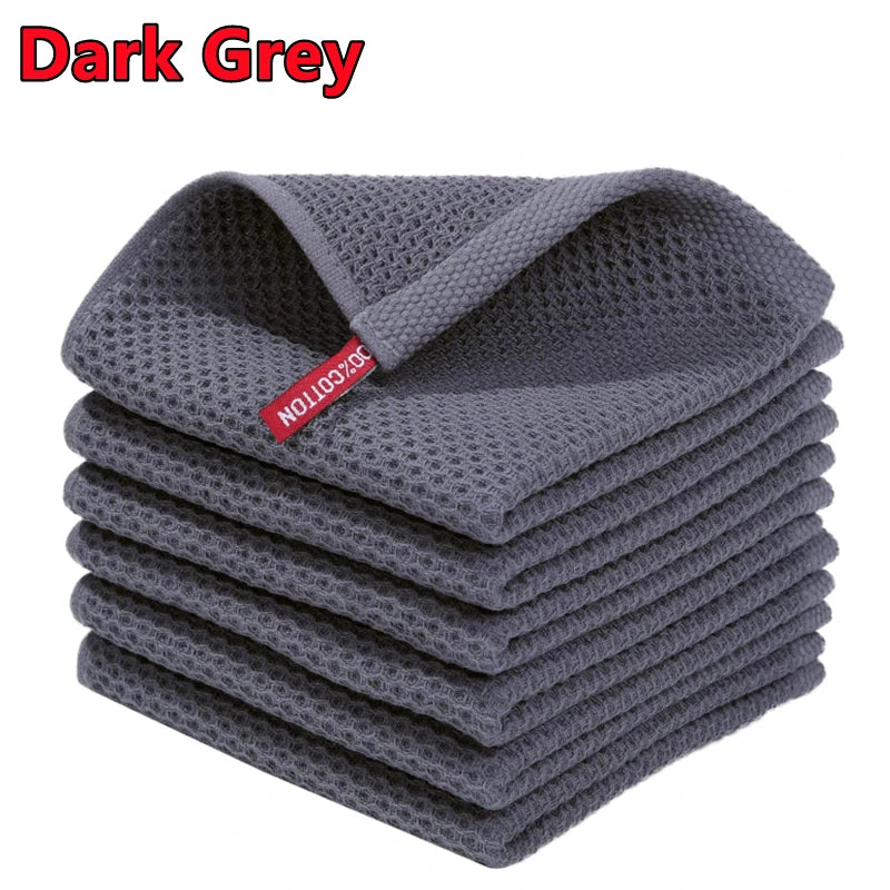 Nuevo paño de cocina 100% algodón, ultra suave, absorbente, toalla de cocina, paño de limpieza para el hogar, herramientas de cocina, utensilios, paño de lavado, trapo de cocina.