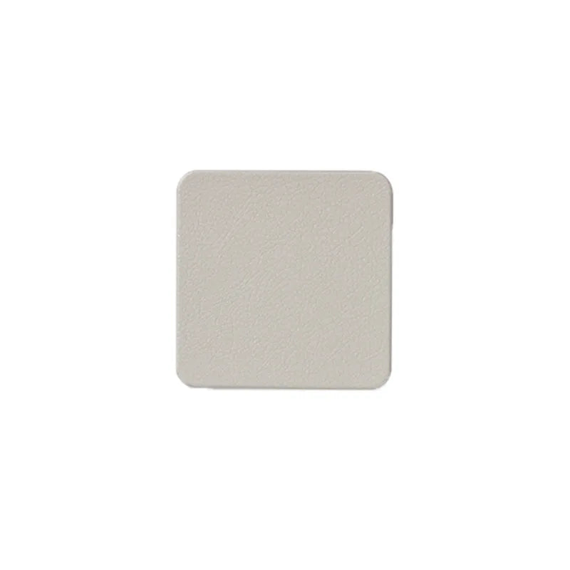 Manteles Individuales de 4 Piezas de 30x45cm, de PU, Limpiables, Impermeables, Resistentes al Calor, Antideslizantes, Fáciles de Limpiar, de Color Sólido para Cocina y Comedor