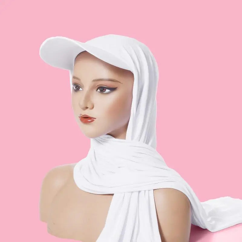 Chiffon Hijab Baseball Cap