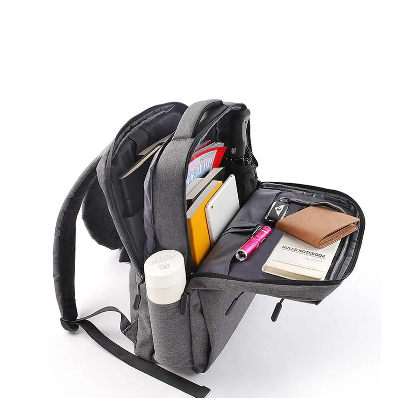 Mochila para portátil de 17.3 pulgadas, mochilas de viaje de gran capacidad, bolsa impermeable para portátil de 15.6 y 17.3 pulgadas, mochila de hombre con múltiples bolsillos