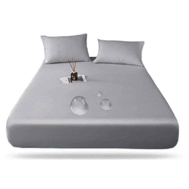 WOSTAR Waterproof mattress protector cover 150x190 single double queen king size elastic fitted sheet style bed protection pad