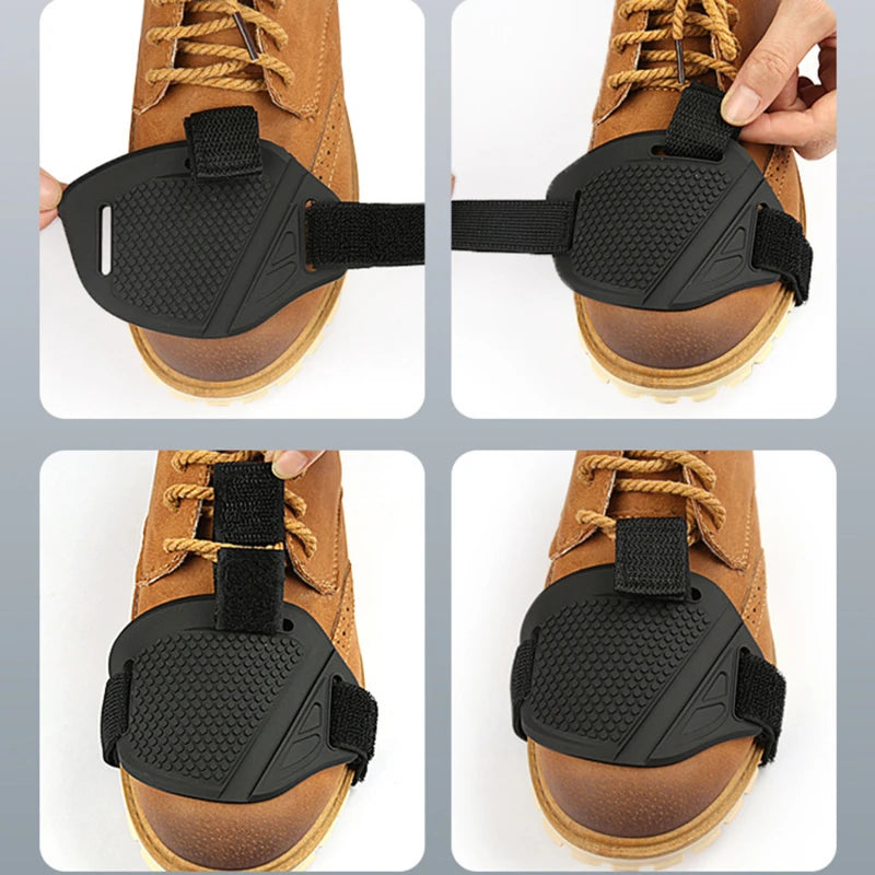 Motorcycle Shift Pad Gear Shoes Protective Motorbike Gears Shifter Sleeve Waterproof Protector Motocross Boots Cover Accessories