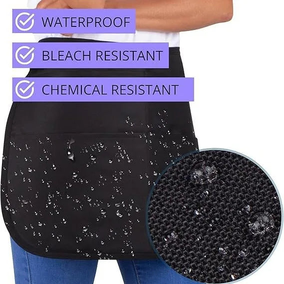 Hairdresser Apron Black Professional Waterproof Hairdressing Shampoo Haircuts Apron Barber Coiffeur Apron Hair Salon Tools