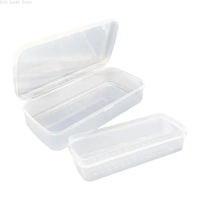Nail Art Tools Sterilizer Tray, Disinfection Pedicure Manicure Tools Box, Salon Tools