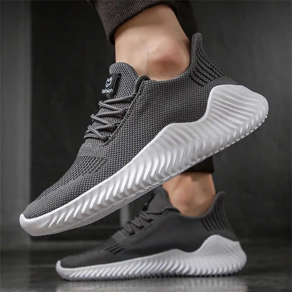 Round Nose 42-43 Man's Light Green Shoes Chunky Basket Sneakers Basketball Lace Sports Athletic Tenisfeminino Top Luxury
