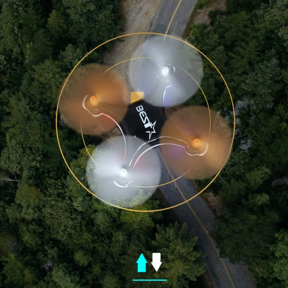 Drones Mini Aeronave a Control Remoto Nuevo Juguete Infantil Micro Avión de Altura Fija Quadcoptero Antirotura Avión de Juguete para Niños