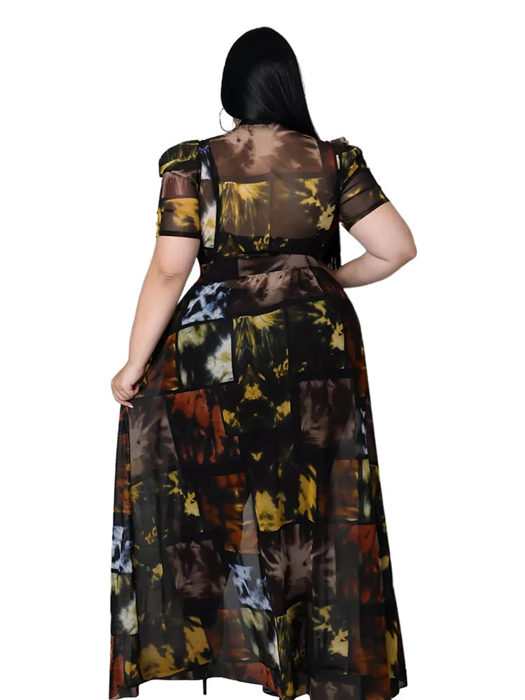 Blusas de mujer a la moda de verano elegante blusa de gasa talla grande tops 4xl 5xl venta al por mayor dropshipping