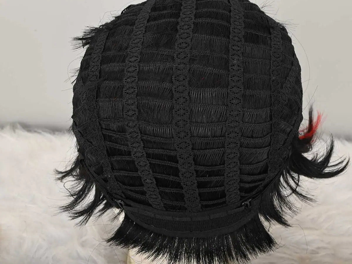 Ruby Flame Pixie Wig