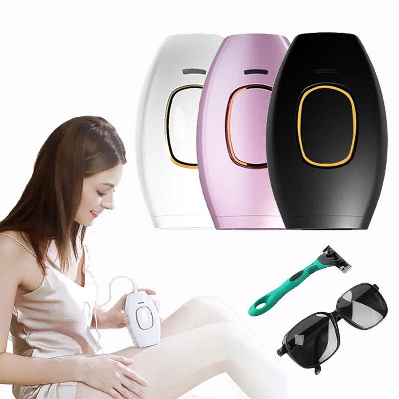 Ipl Laser Hair Removal Flash Depilator Pulses Permanent Laser Epilator Painless For Women Hair Removal Home Use Devices