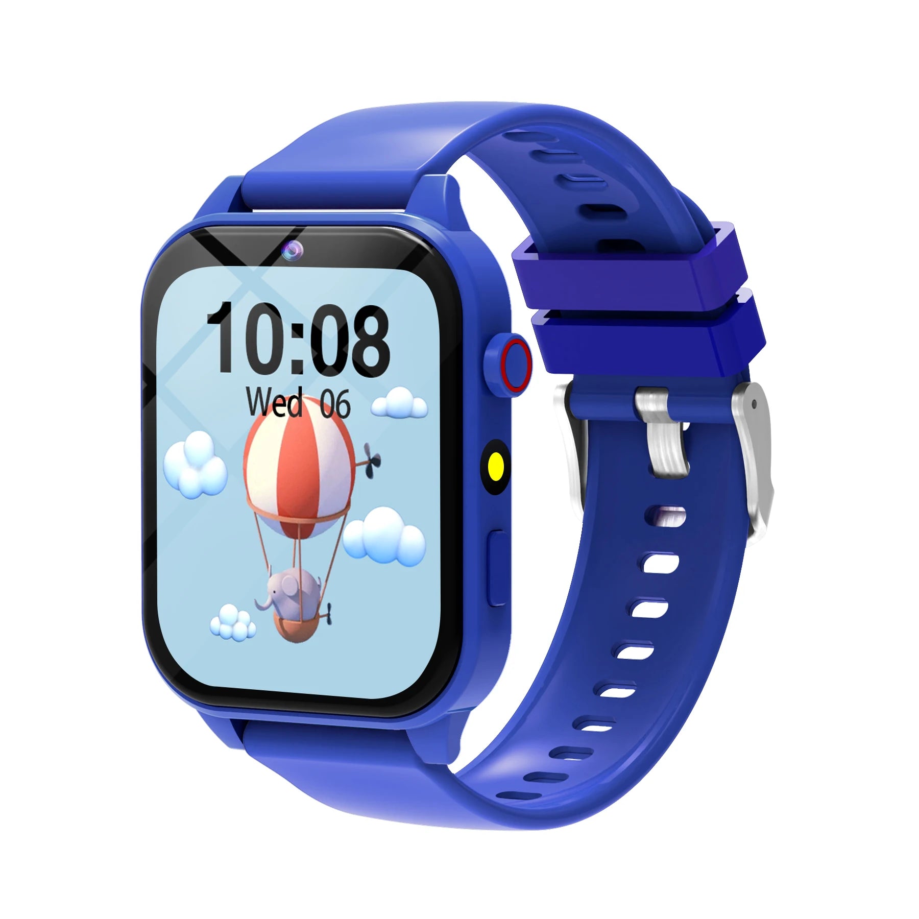 Montre connectée pour enfants, écran tactile HD, caméra, 18 jeux, surveillance du sommeil, réveil, calculatrice, cadeau d'anniversaire pour garçons et filles