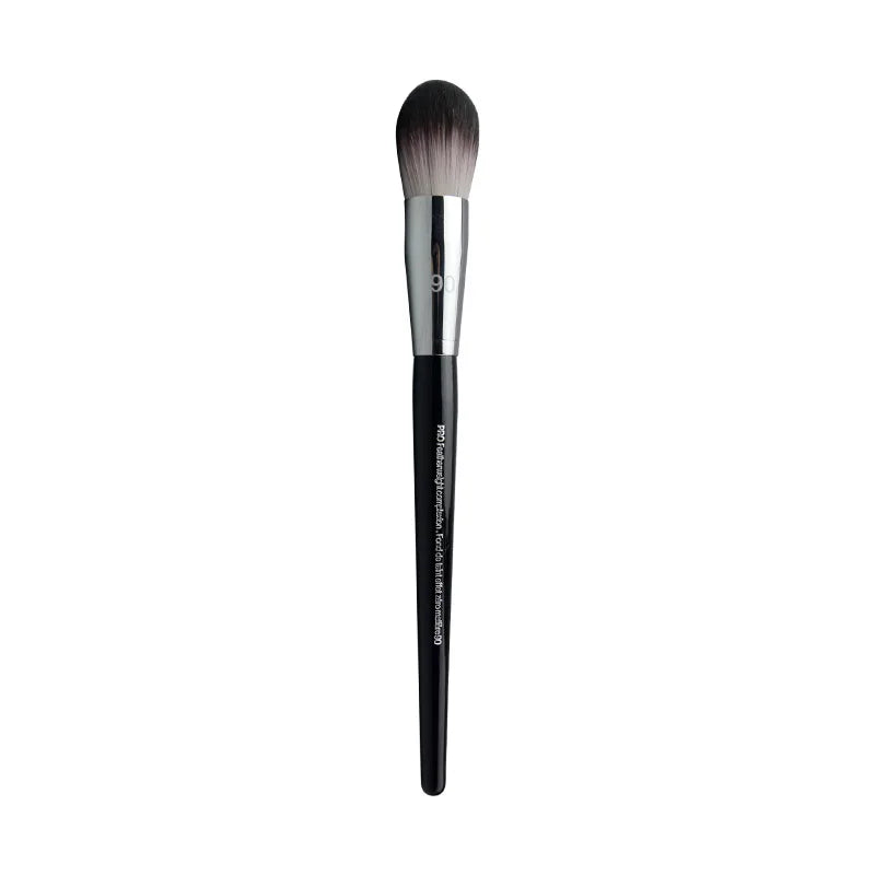 1 unidad de brochas de maquillaje para polvos sueltos, colorete, base, corrector, pincel de sombra de ojos, herramientas cosméticas de belleza para mujeres