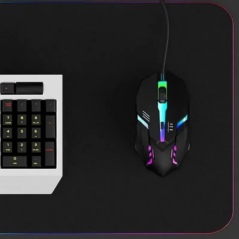 2025 Último Ratón Gaming de Diseño Ergonómico de Alta Calidad para Computadora de Escritorio Laptop Ratón USB Retroiluminado Fabricantes Venta Caliente