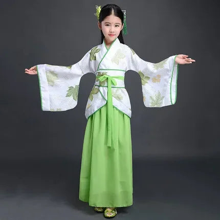 Vestido tradicional Hanfu para niñas