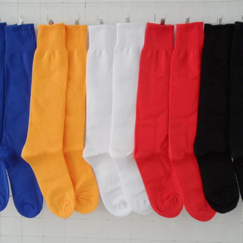 Calcetines deportivos de fútbol al aire libre, rugby, transpirables, de rodilla, para voleibol, béisbol, hockey, calcetines largos para adultos